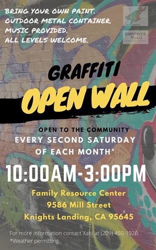 graffiti open wall poster 